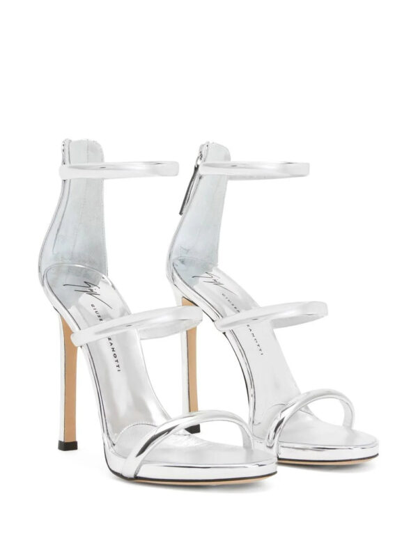 Giuseppe Zanotti  Harmony metallic strappy sandals - Image 2