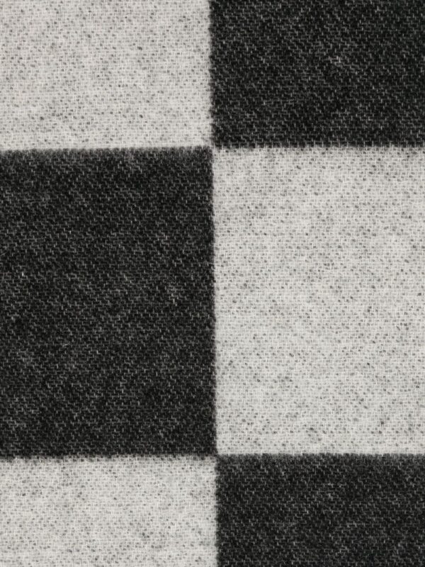 AMIRI  checkerboard-pattern knit scarf - Image 2