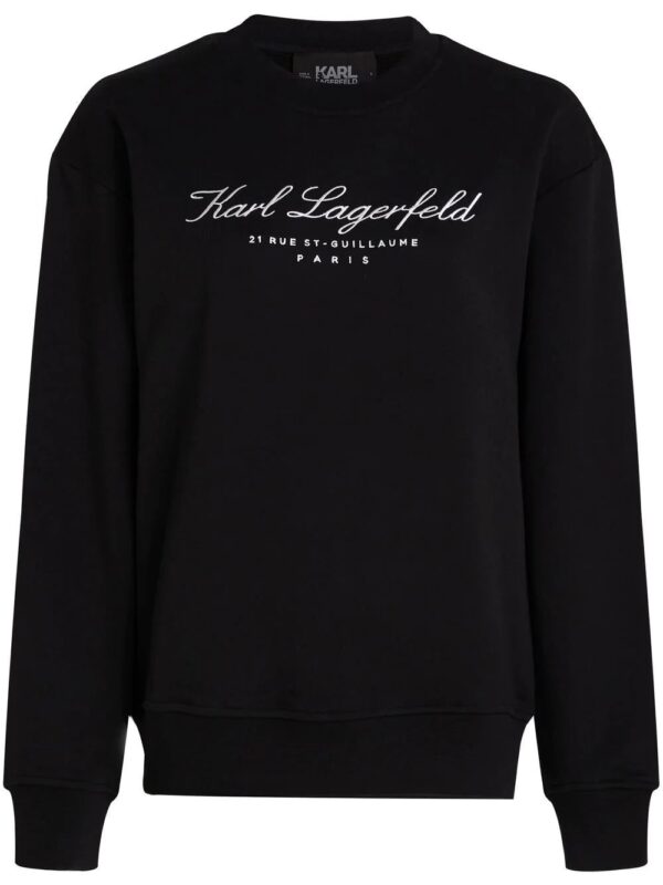 Karl Lagerfeld  Hotel Karl organic cotton sweatshirt