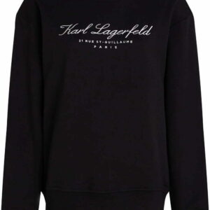Karl Lagerfeld  Hotel Karl organic cotton sweatshirt