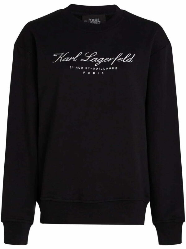 Karl Lagerfeld  Hotel Karl organic cotton sweatshirt