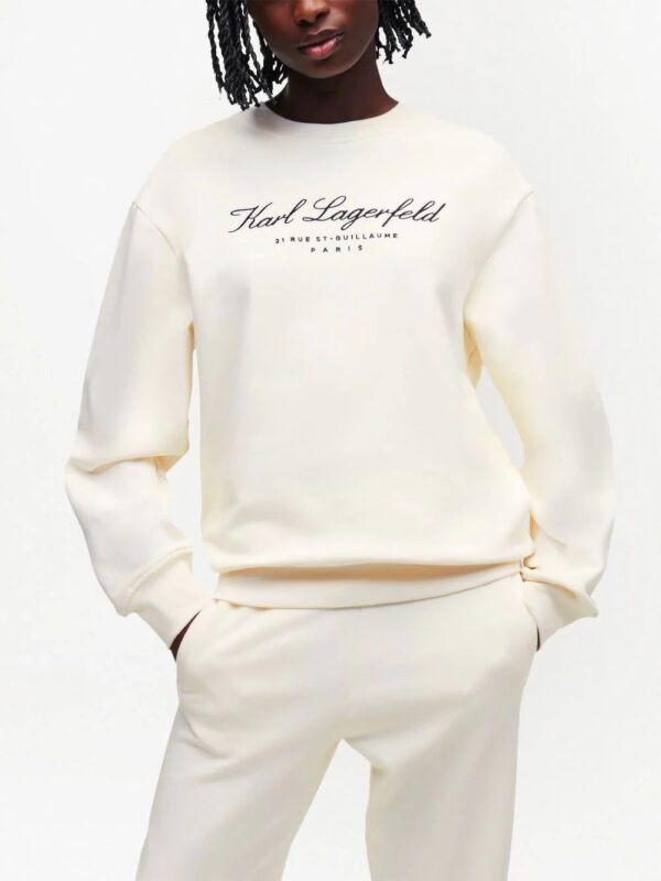 Karl Lagerfeld  Hotel Karl organic cotton sweatshirt - Image 4