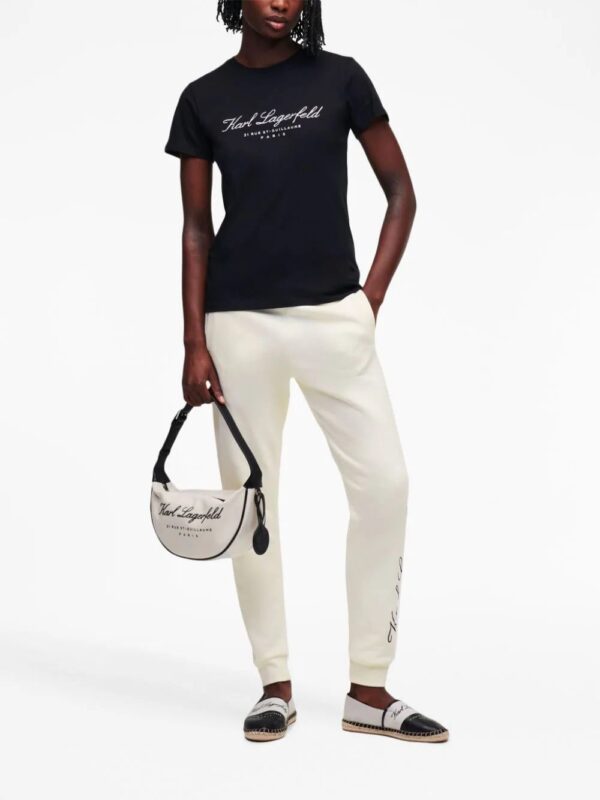 Karl Lagerfeld  Hotel Karl embroidered-logo T-shirt - Image 2