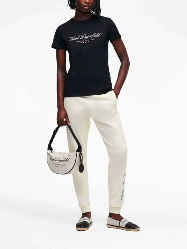 Karl Lagerfeld  Hotel Karl embroidered-logo T-shirt - Image 2