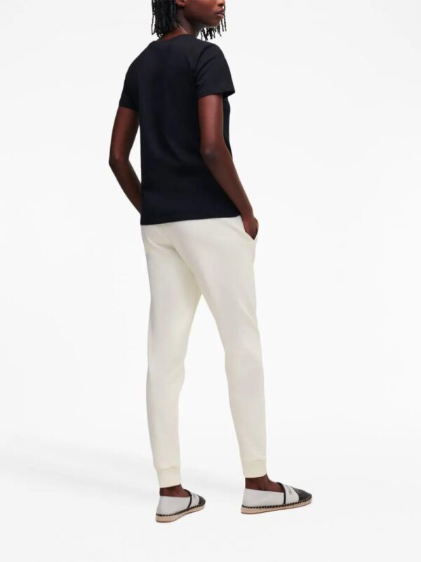 Karl Lagerfeld  Hotel Karl embroidered-logo T-shirt - Image 3