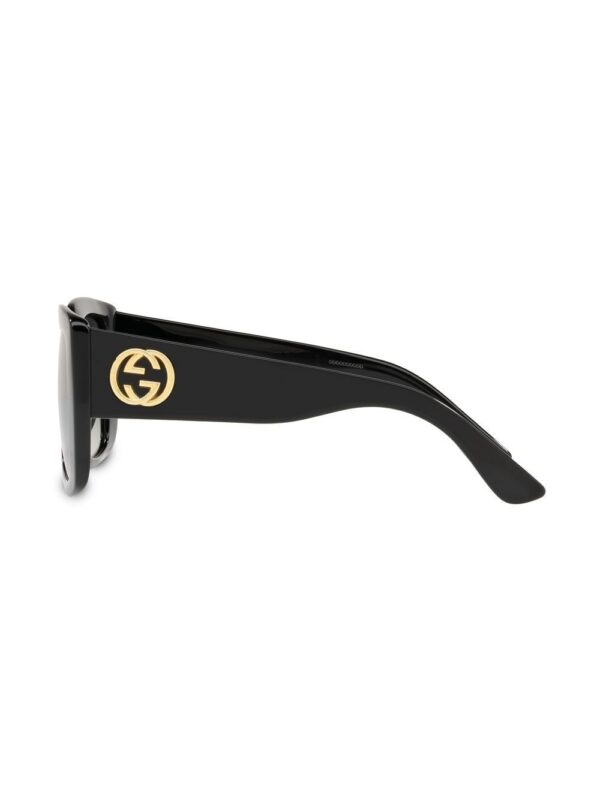 Gucci Eyewear GG-logo square-frame sunglasses - Image 4