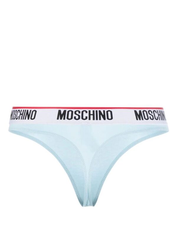 Moschino  logo-waistband thong - Image 3