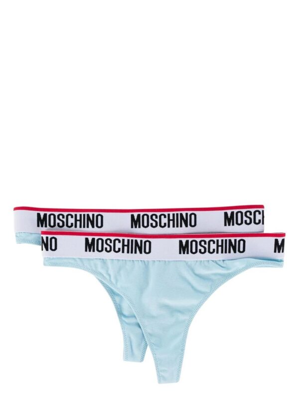 Moschino  logo-waistband thong