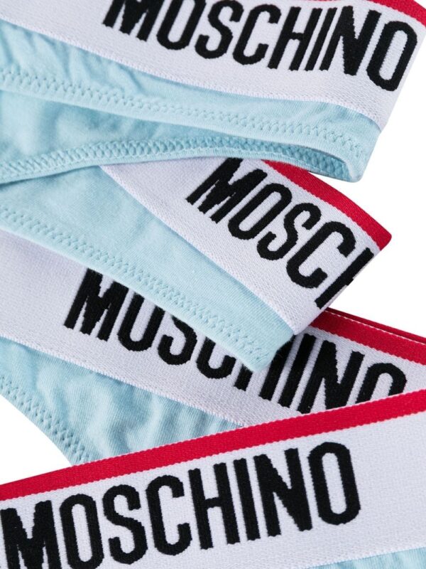 Moschino  logo-waistband thong - Image 4