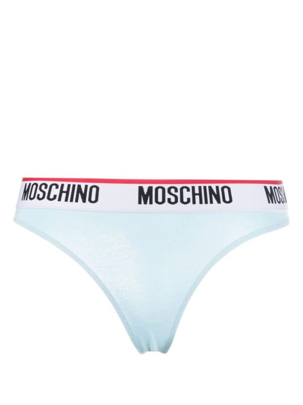 Moschino  logo-waistband thong - Image 2