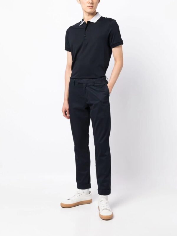 Boss contrast-collar polo shirt - Image 2