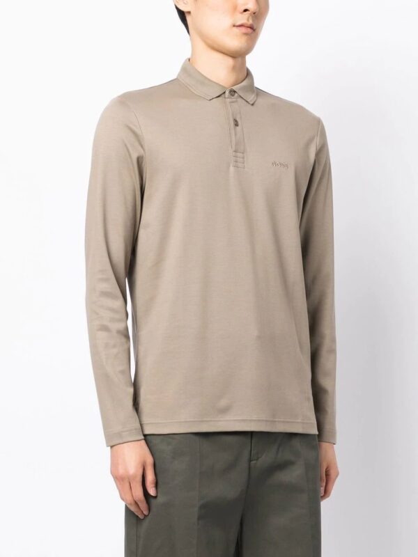 BOSS  embroidered-logo polo shirt - Image 2