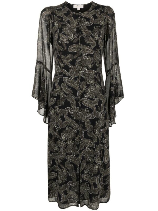 Michael Kors paisley-print midi dress