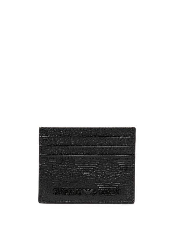Emporio Armani  debossed-logo cardholder