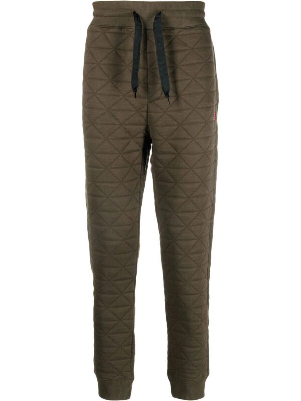 HUGO  quilted-finish track pants