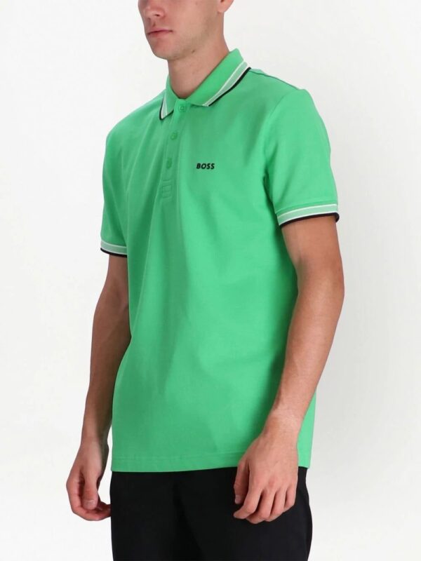 BOSS  Paddy logo-embroidered polo shirt - Image 3