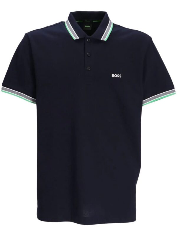 BOSS  Paddy logo-print polo shirt