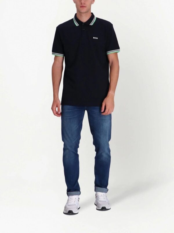BOSS  Paddy logo-print polo shirt - Image 2
