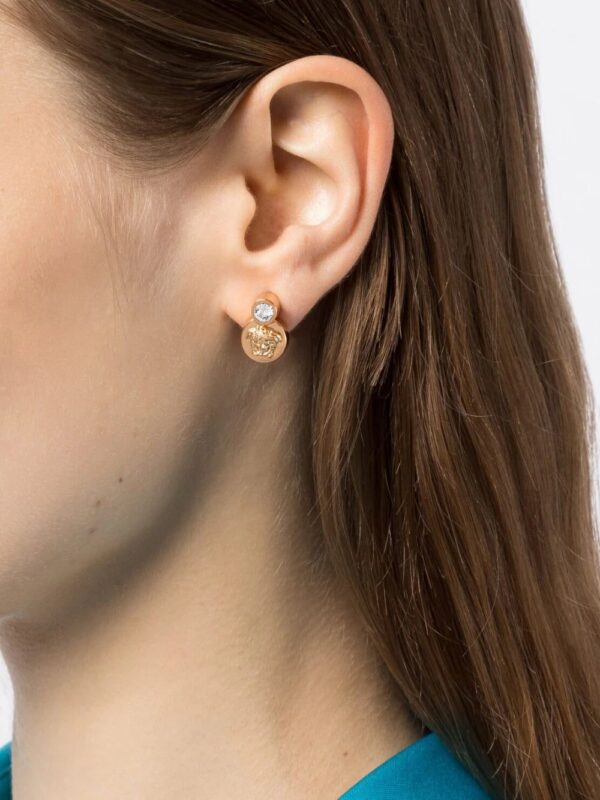 Versace  Medusa Head stud earrings - Image 2