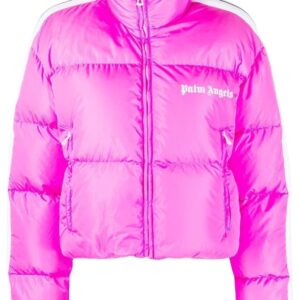 Palm Angels cropped puffer jacket