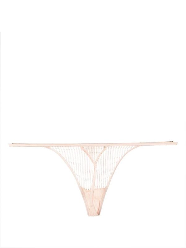 Kiki de Montparnasse  striped lace G-string thong - Image 2