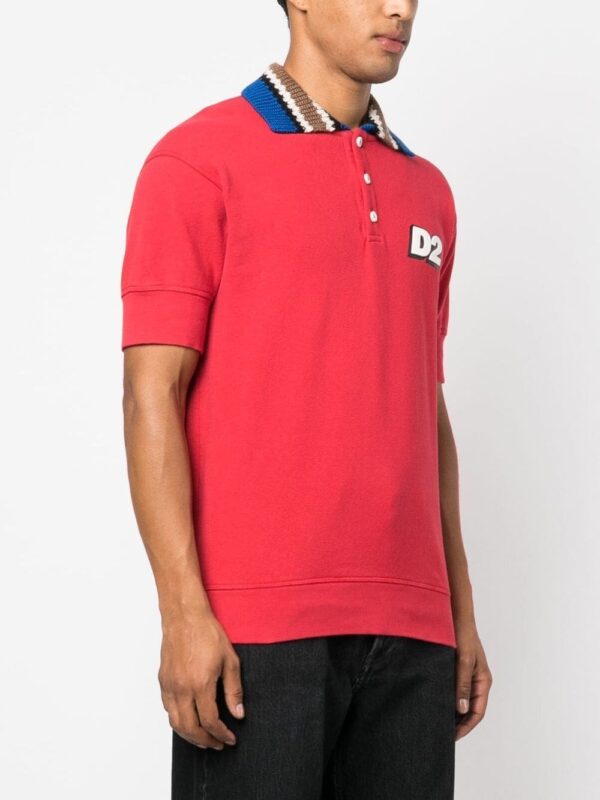 Dsquared2 logo-print short-sleeve polo shirt - Image 3