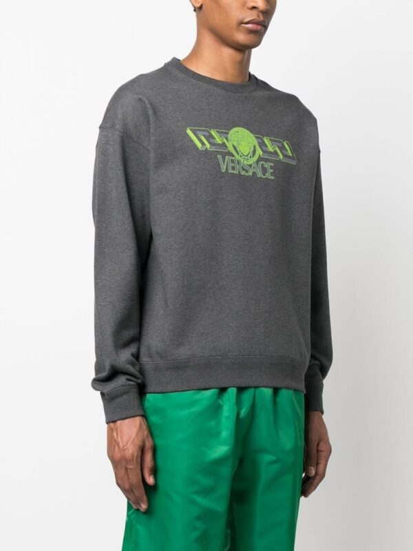 Versace  Medusa logo cotton sweatshirt - Image 3