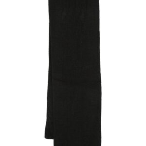 The North Face  logo-patch knitted scarf