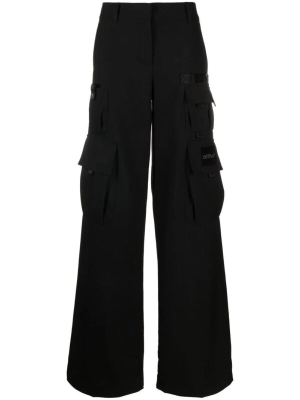 Off-White  wide-leg cargo pants