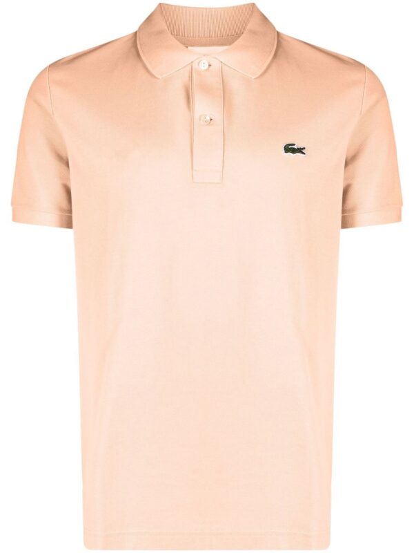 Lacoste  logo-patch polo shirt