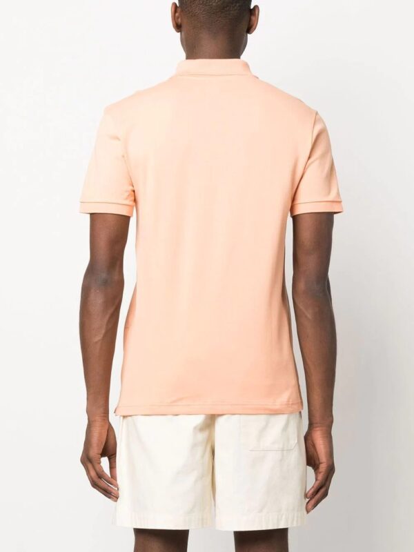 Lacoste  logo-patch polo shirt - Image 3