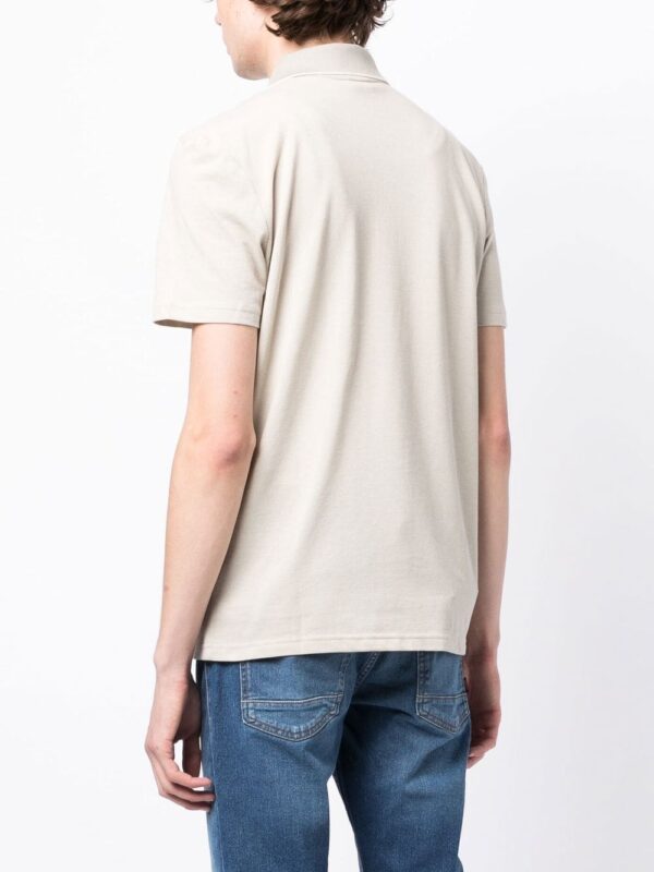 BOSS  logo-patch polo shirt - Image 4