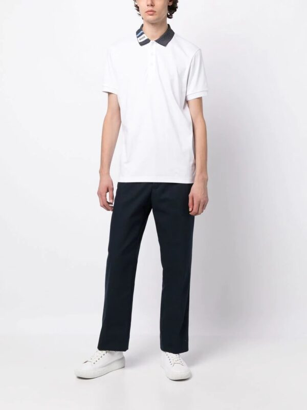 BOSS  contrast-collar polo shirt - Image 2