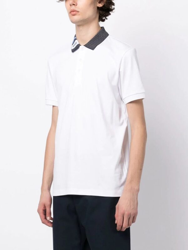 BOSS  contrast-collar polo shirt - Image 3
