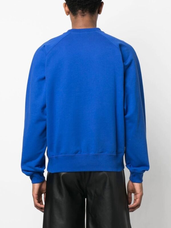 Versace  logo-print cotton sweatshirt - Image 3