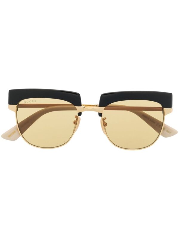 Gucci Eyewear colour-block tinted-lens sunglasses