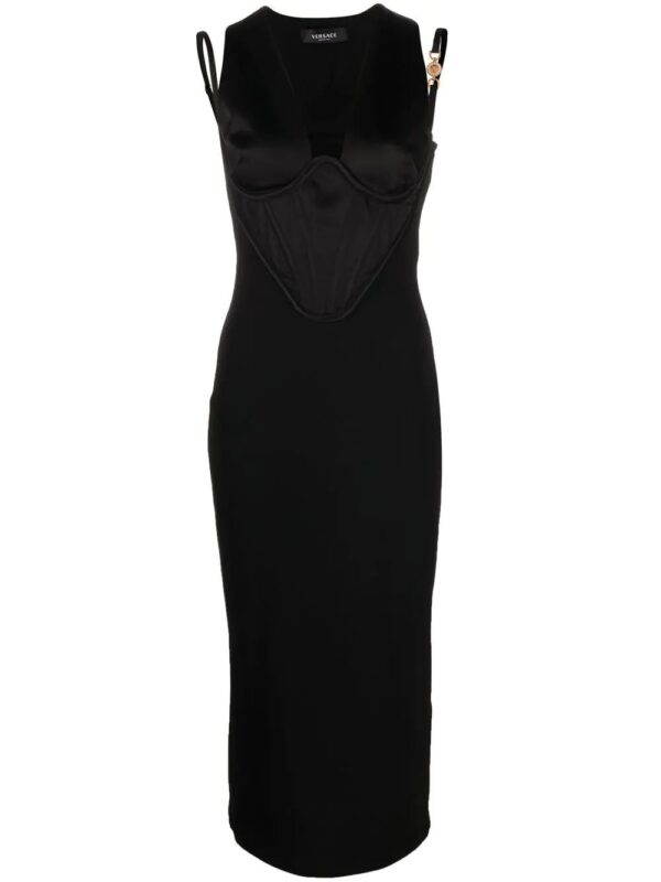 Versace  corset midi dress