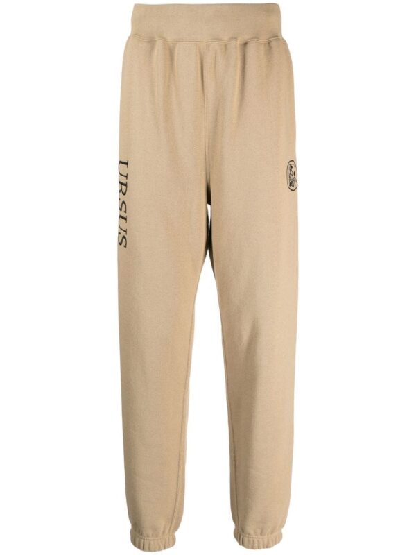A BATHING APE®  embroidered-logo track pants