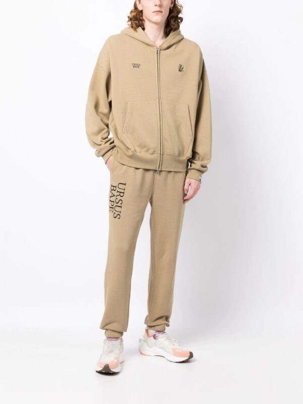 A BATHING APE®  embroidered-logo track pants - Image 2