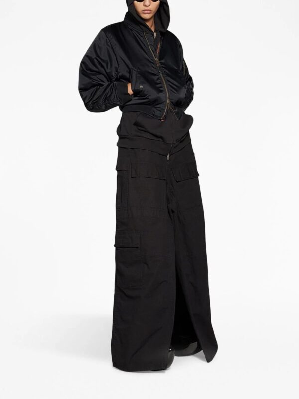 Balenciaga  ruched bomber jacket - Image 2