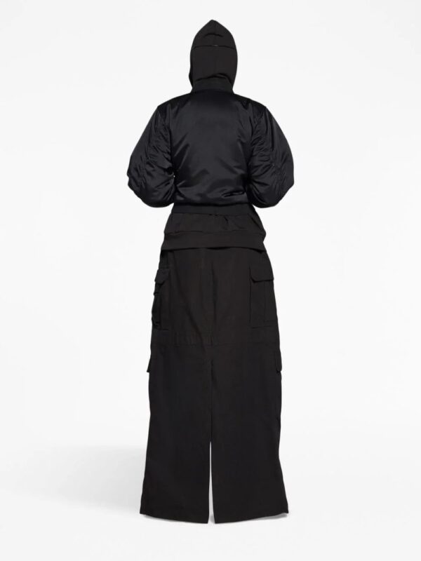 Balenciaga  ruched bomber jacket - Image 4