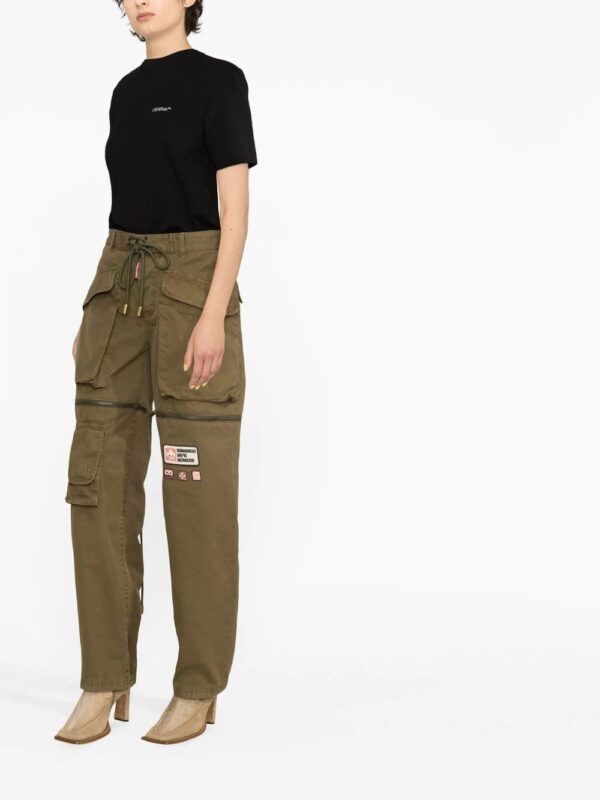 Off-White  logo-print cotton T-shirt - Image 3