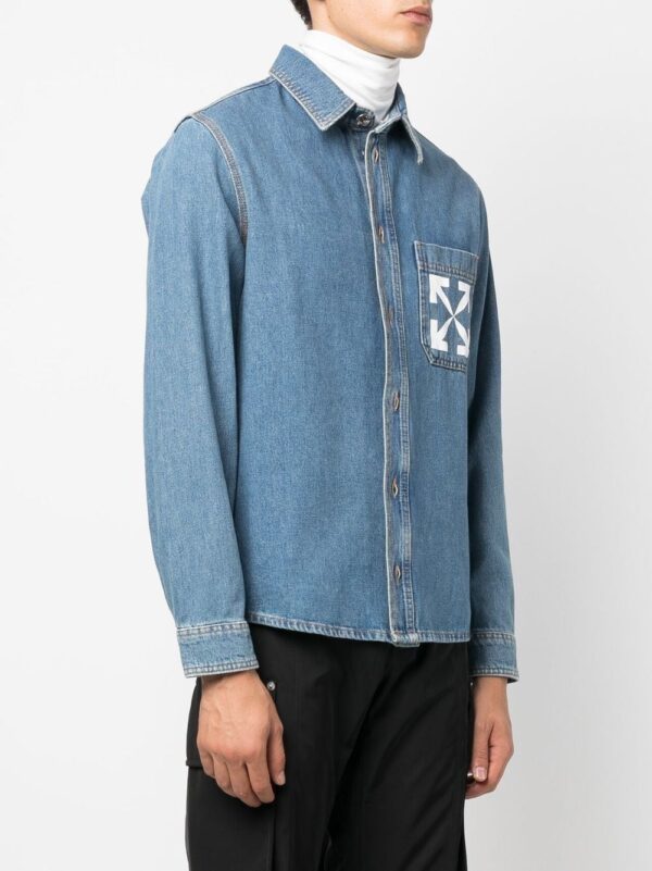 Off-White  Arrows denim shirt - Image 3