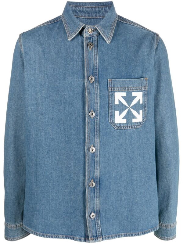 Off-White  Arrows denim shirt