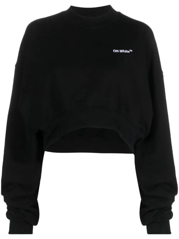 Off-White  FOR ALL HELV CROP OVER CREW