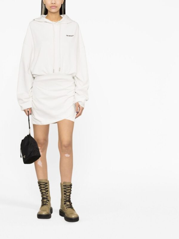 Off-White For All hoodie minidress - Image 4