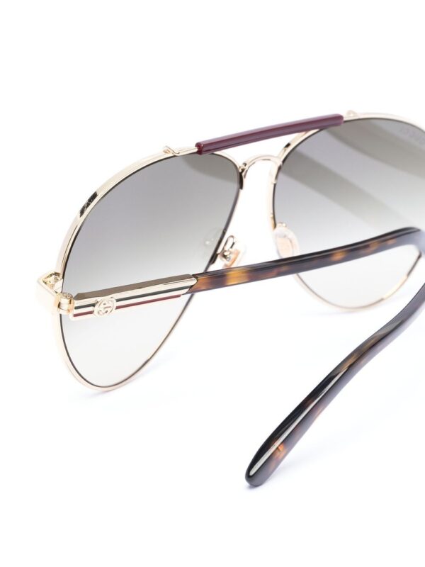 Gucci Eyewear pilot-frame sunglasses - Image 3