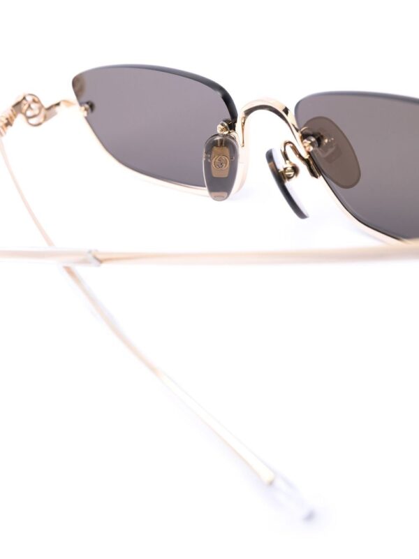 Gucci Eyewear slim rectangular-frame sunglasses - Image 3