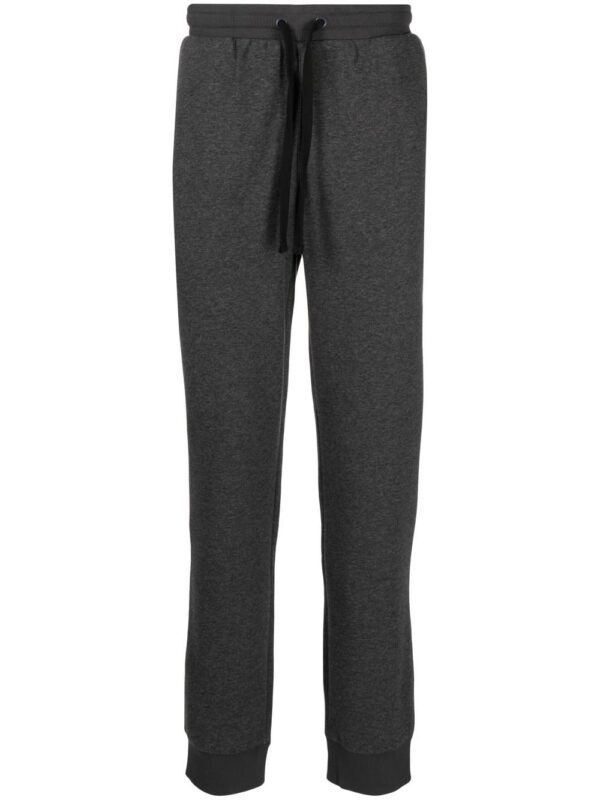Emporio Armani  logo-embroidered track pants