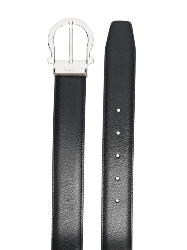 Ferragamo leather buckle belt - Image 2
